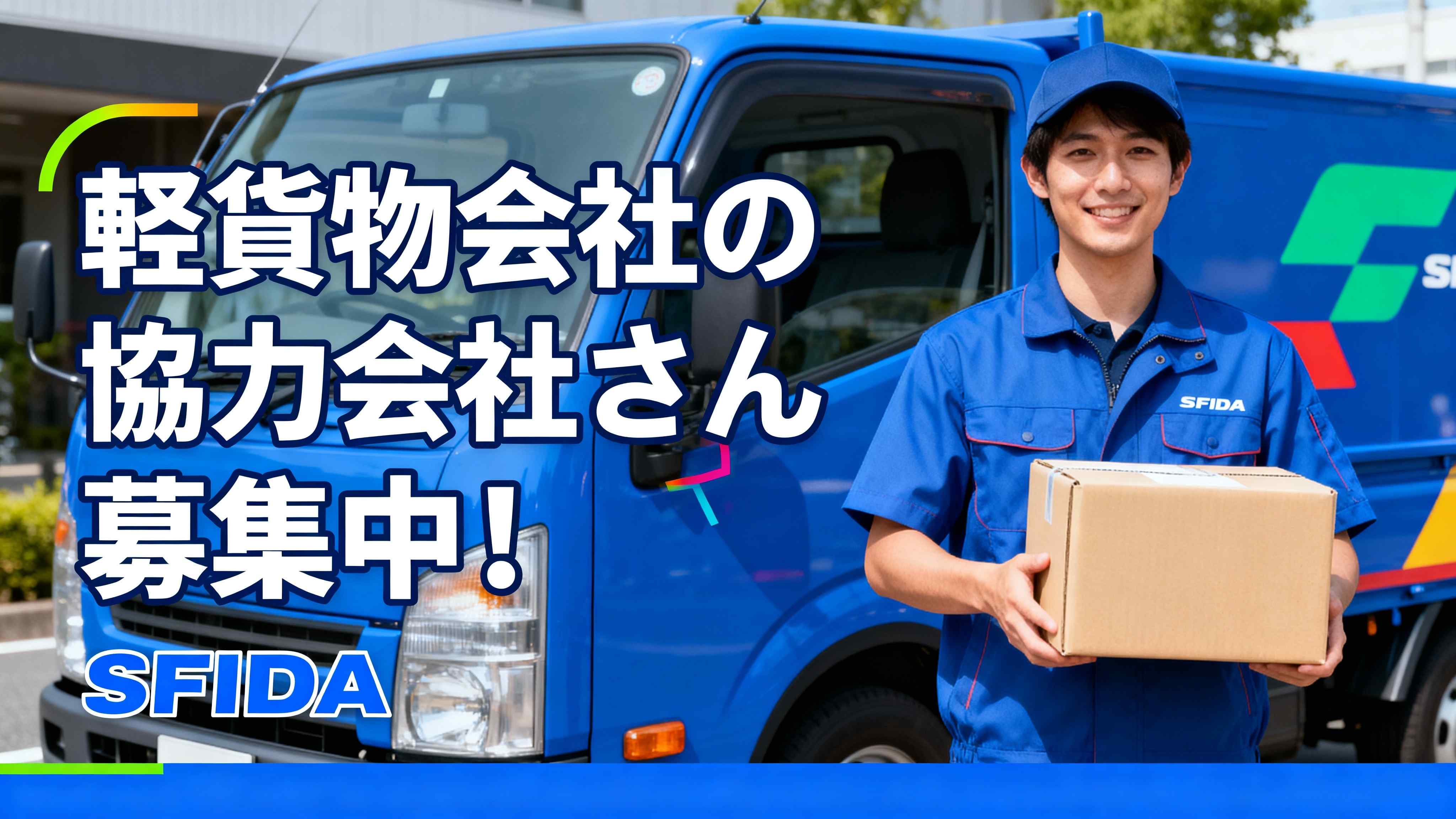 軽貨物会社の協力会社さん募集中!